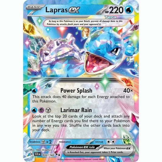 Lapras ex - 032/142 [SCR - 032/142] SV07: Stellar Crown