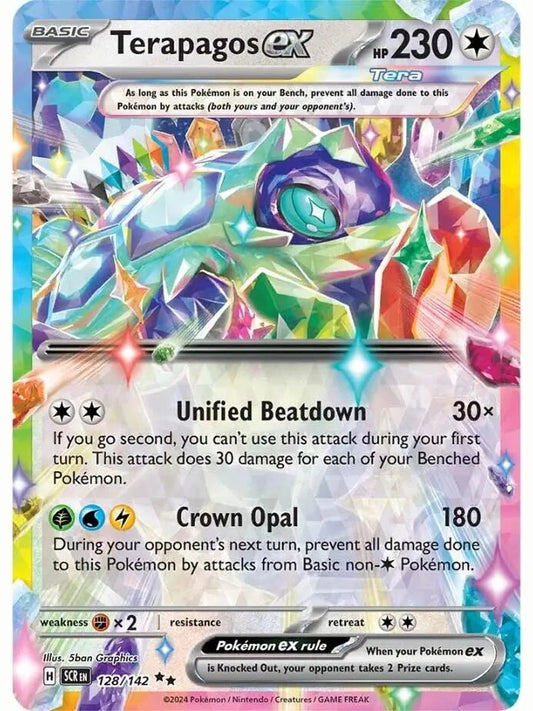 Terapagos ex - 128/142 [SCR - 128/142] SV07: Stellar Crown