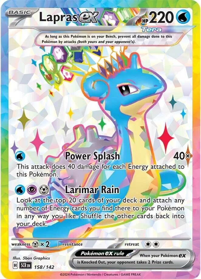 Lapras ex - 158/142 [SCR - 158/142] - Shippin Texas