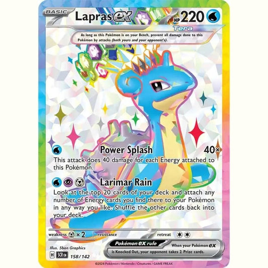 Lapras ex - 158/142 [SCR - 158/142] SV07: Stellar Crown