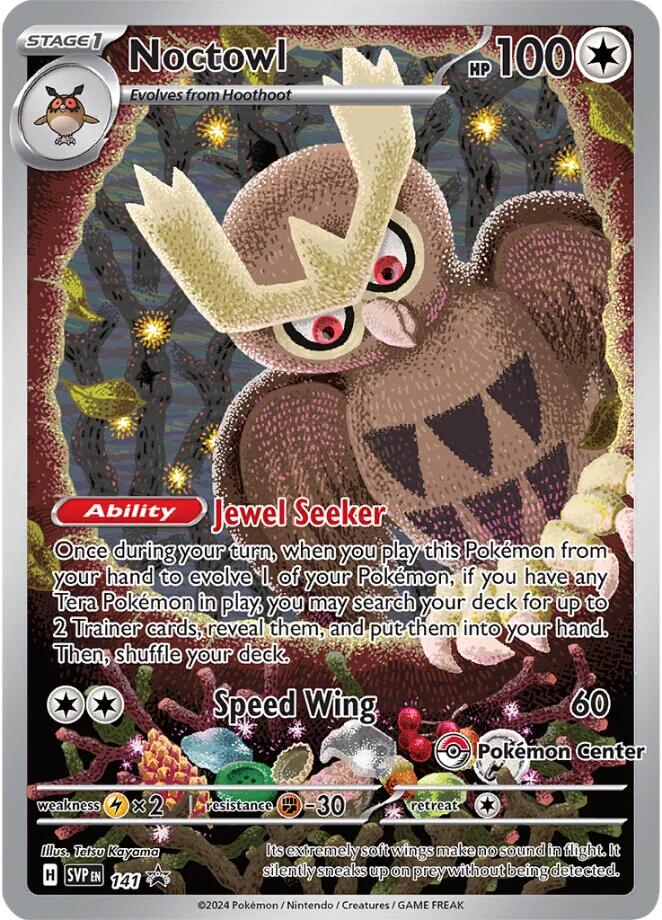Noctowl - 141 (Pokemon Center Exclusive) [SVP] - Shippin Texas