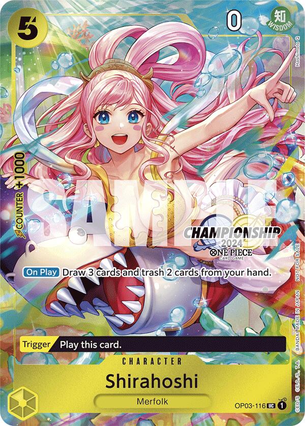 Shirahoshi (CS 2024 Celebration Pack) [OP-PR - OP03-116] - Shippin Texas