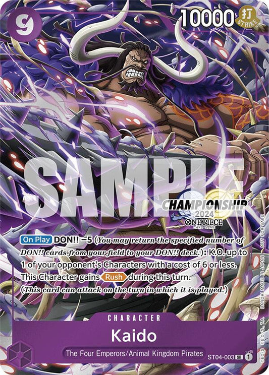 Kaido (CS 2024 Celebration Pack) [OP-PR - ST04-003] - Shippin Texas