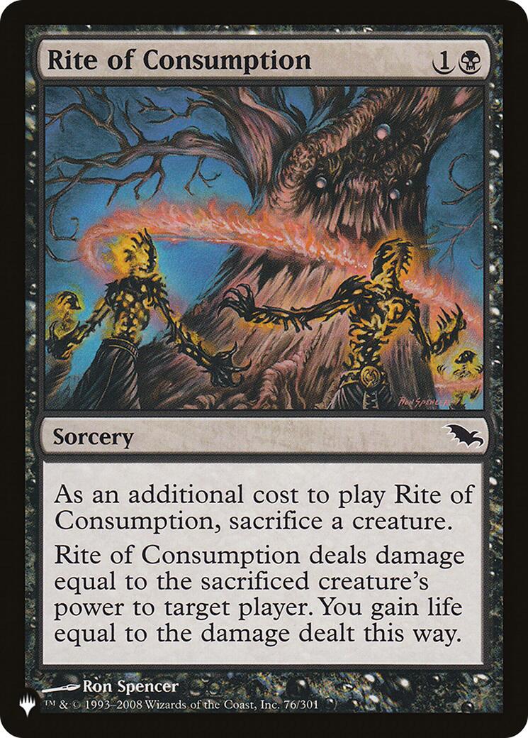Rite of Consumption [LIST - 76/301] - Shippin Texas
