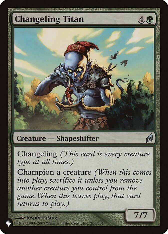 Changeling Titan [LIST - 200/301] - Shippin Texas