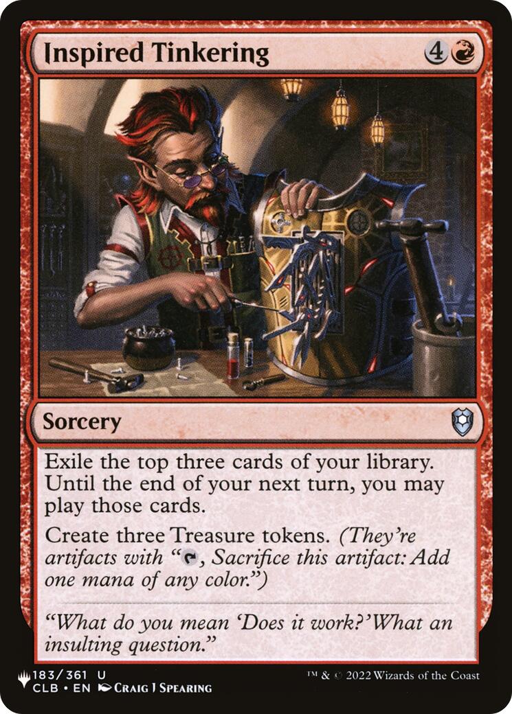 Inspired Tinkering [LIST - 183/361] - Shippin Texas