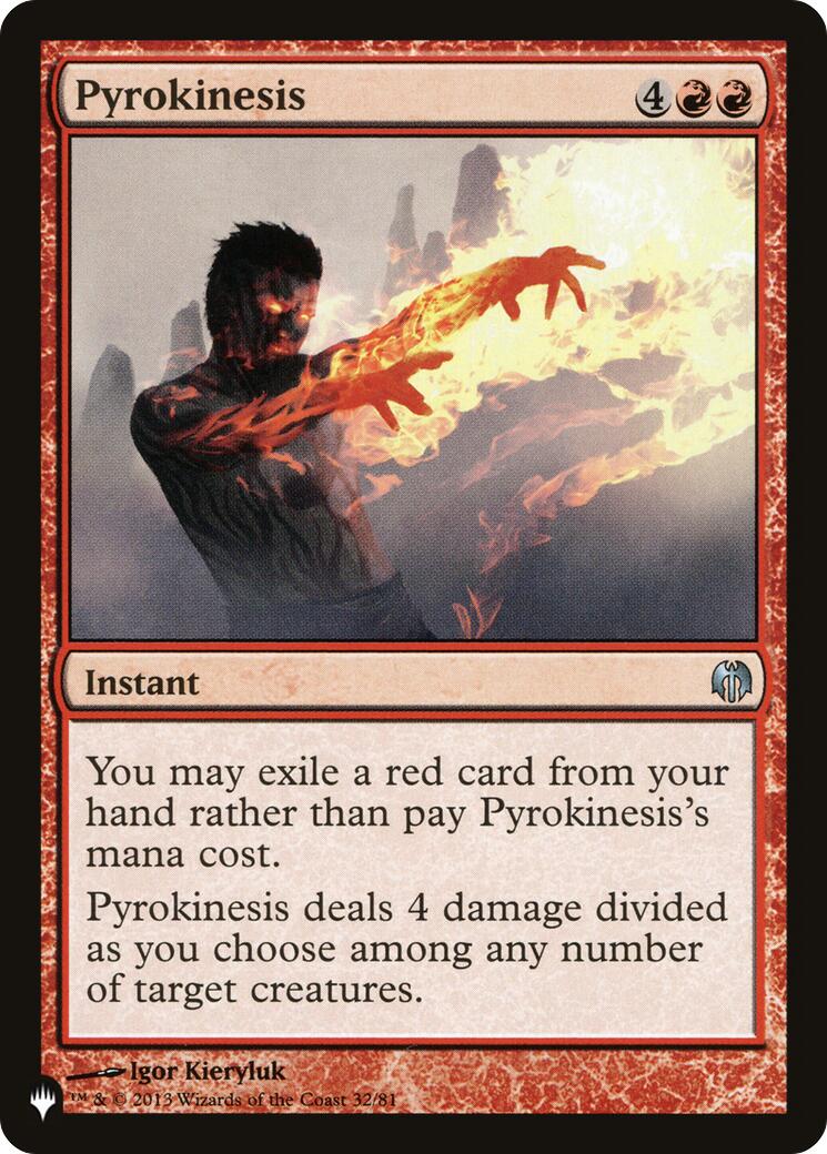 Pyrokinesis [LIST - 32/81] - Shippin Texas