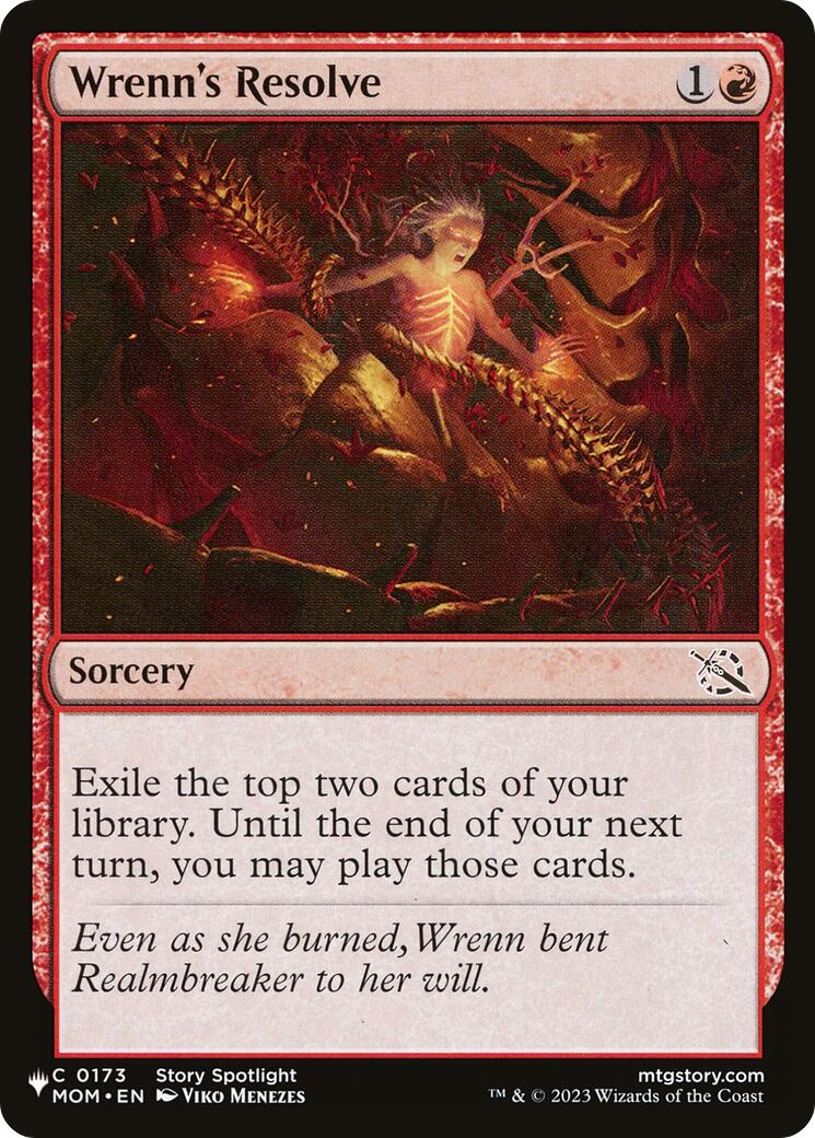 Wrenn's Resolve [LIST - 0173] - Shippin Texas