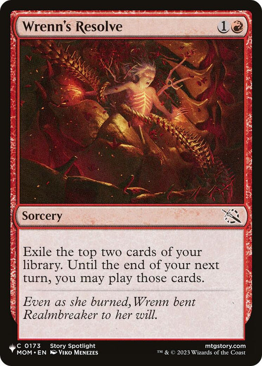 Wrenn's Resolve [LIST - 0173] - Shippin Texas