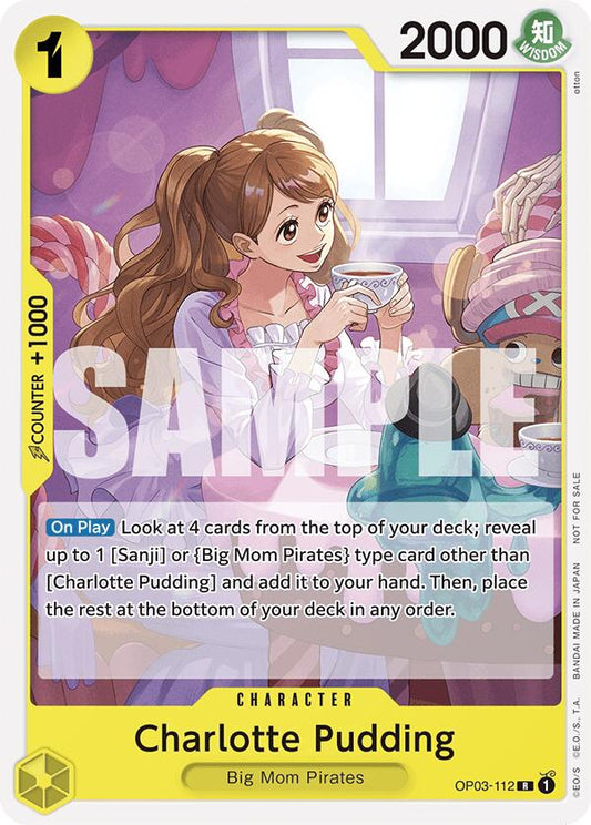 Charlotte Pudding (Tournament Pack 2024 Oct.-Dec.) [OP-PR - OP03-112] - Shippin Texas