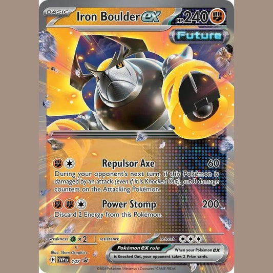 Iron Boulder ex - 147 [SVP - 147] SV: Scarlet & Violet Promo Cards
