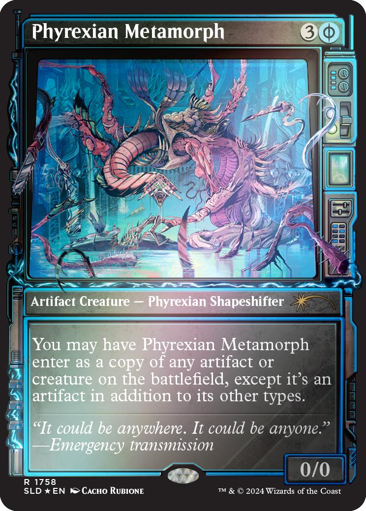 Phyrexian Metamorph (Rainbow Foil) [SLD - 1758] - Shippin Texas