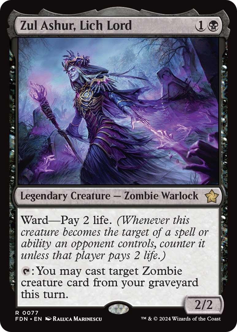 Zul Ashur, Lich Lord [FDN - 77] - Shippin Texas
