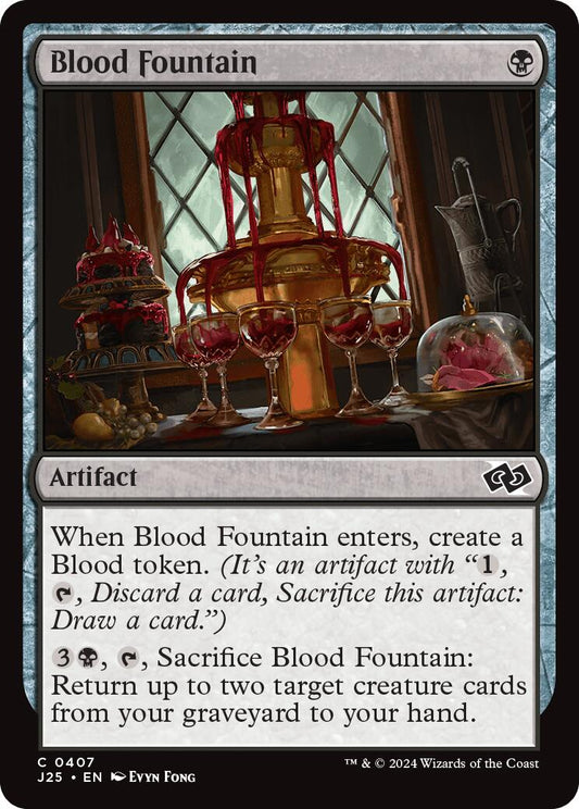Blood Fountain [J25 - 407] - Shippin Texas