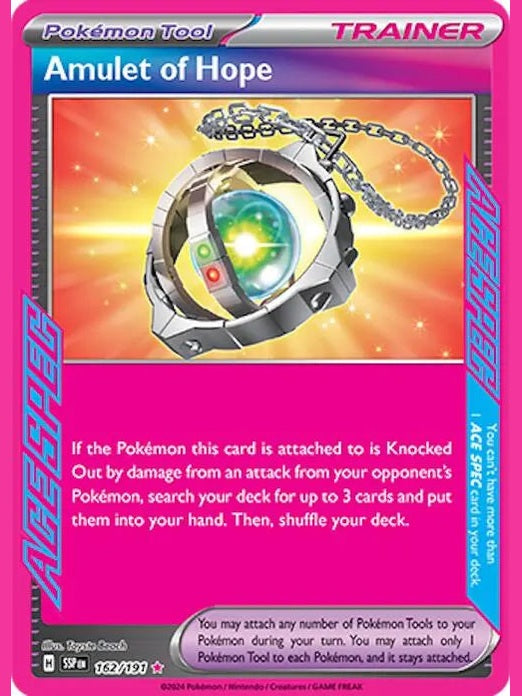 Amulet of Hope [SSP - 162/191] SV08: Surging Sparks