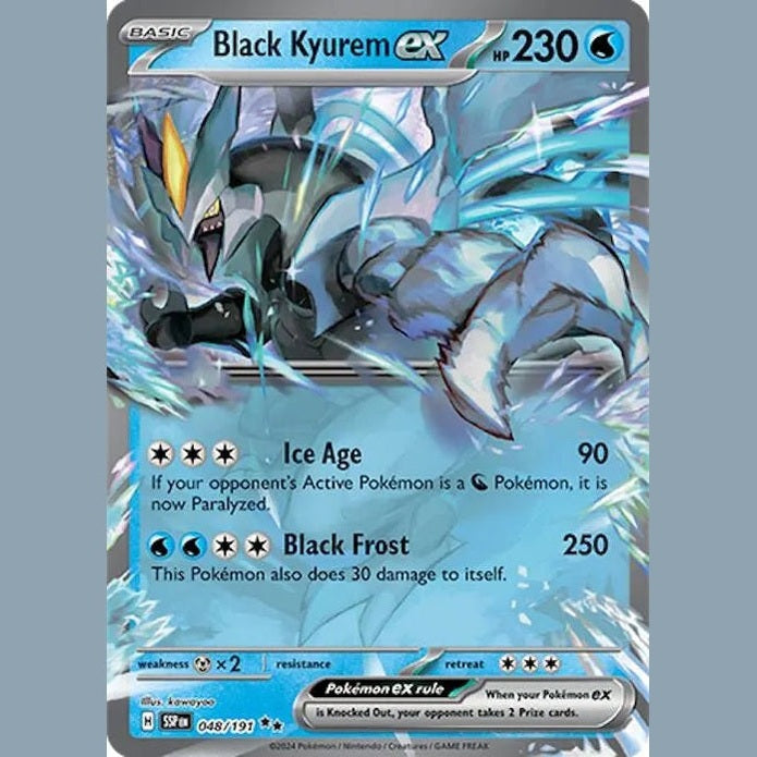 Black Kyurem ex - 048/191 [SSP - 048/191] SV08: Surging Sparks