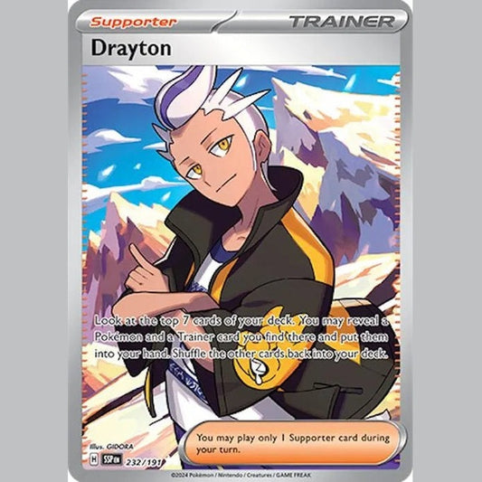 Drayton - 232/191 [SSP - 232/191] SV08: Surging Sparks