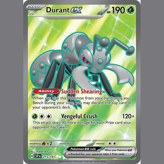 Durant ex - 215/191 [SSP - 215/191] SV08: Surging Sparks