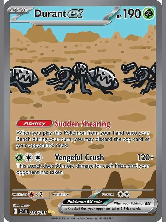 Durant ex - 236/191 [SSP - 236/191] SV08: Surging Sparks