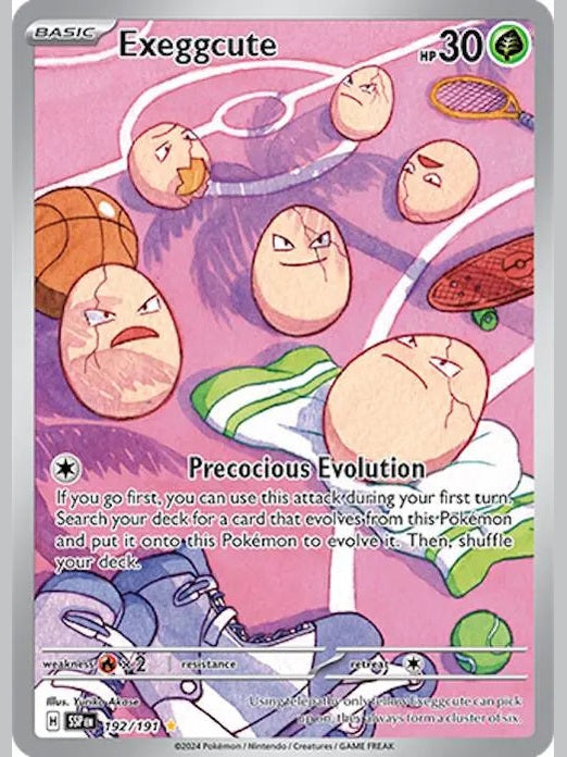 Exeggcute - 192/191 [SSP - 192/191] SV08: Surging Sparks