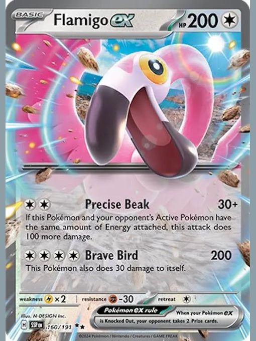 Flamigo ex [SSP - 160/191] SV08: Surging Sparks