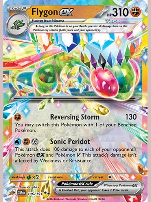 Flygon ex - 106/191 [SSP - 106/191] SV08: Surging Sparks