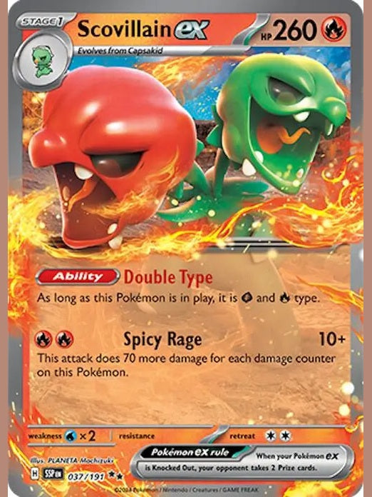 Scovillain ex - 037/191 [SSP - 037/191] SV08: Surging Sparks