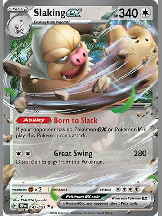 Slaking ex - 147/191 [SSP - 147/191] SV08: Surging Sparks