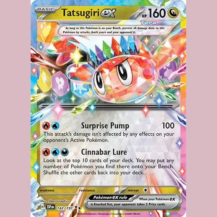 Tatsugiri ex - 142/191 [SSP - 142/191] SV08: Surging Sparks