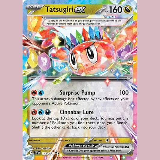 Tatsugiri ex - 142/191 [SSP - 142/191] SV08: Surging Sparks