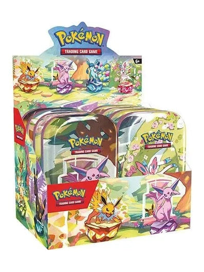 Prismatic Evolutions Mini Tin Display [PRE - 000] SV: Prismatic Evolutions