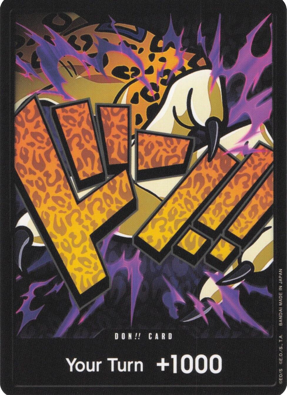 DON!! Card (Rob Lucci) [PRB-01] - Shippin Texas