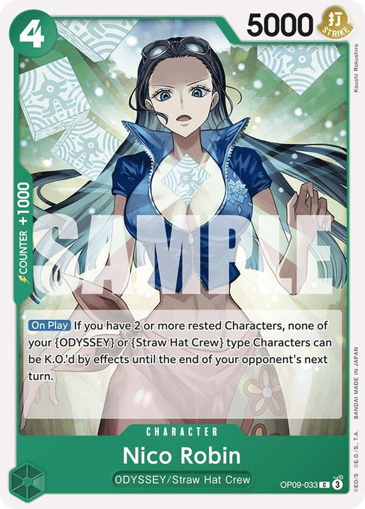 Nico Robin (033) [OP09 - OP09-033] - Shippin Texas