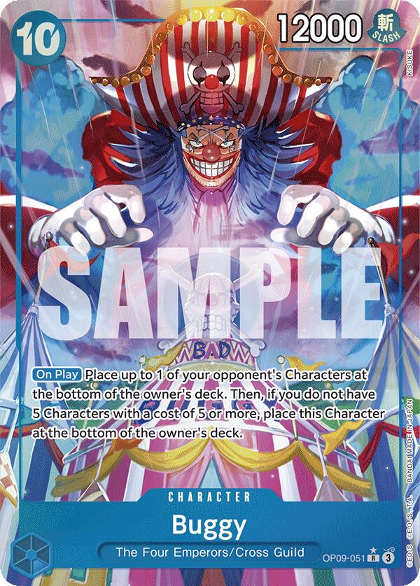 Buggy (051) (Alternate Art) [OP09 - OP09-051] - Shippin Texas
