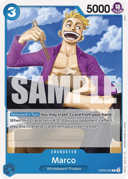 Marco [OP09 - OP09-052] - Shippin Texas