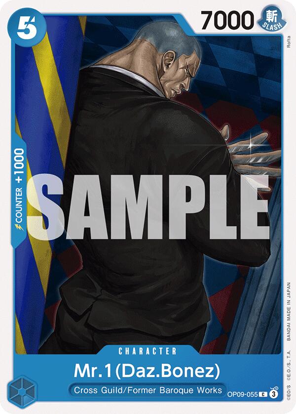 Mr.1(Daz.Bonez) [OP09 - OP09-055] - Shippin Texas