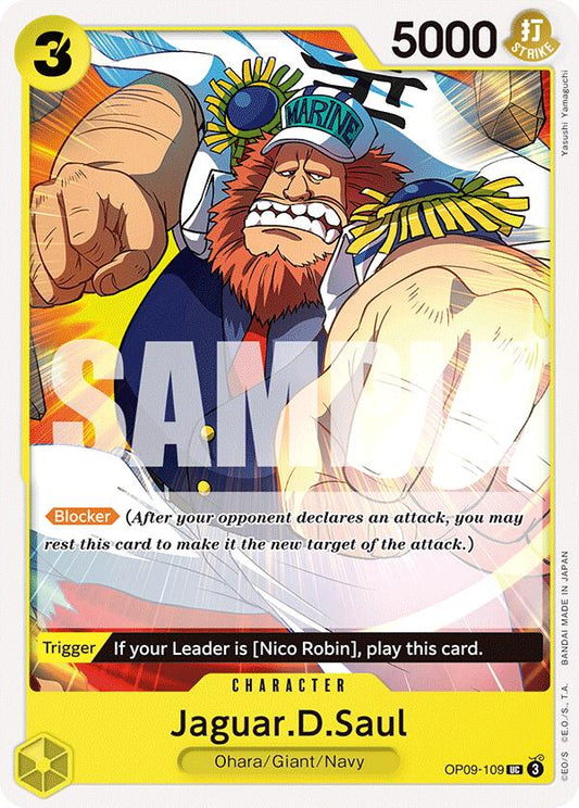 Jaguar.D.Saul [OP09 - OP09-109] - Shippin Texas