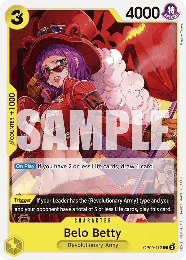 Belo Betty [OP09 - OP09-112] - Shippin Texas