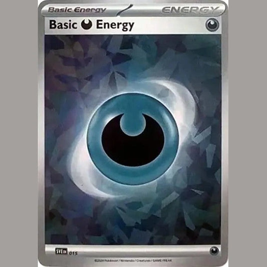 Basic Darkness Energy (Cracked Ice Holo) [SCR - 015] SV07: Stellar Crown