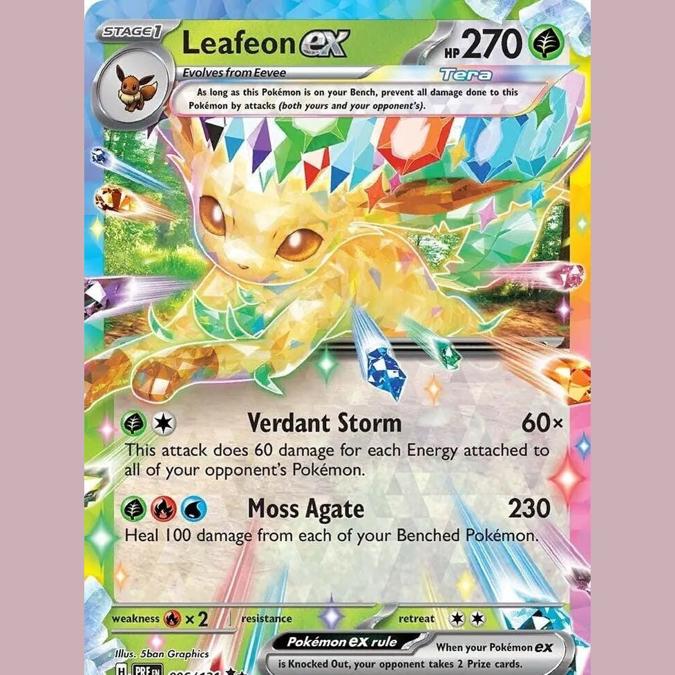 Leafeon ex - 006/131 [PRE - 006/131] SV: Prismatic Evolutions