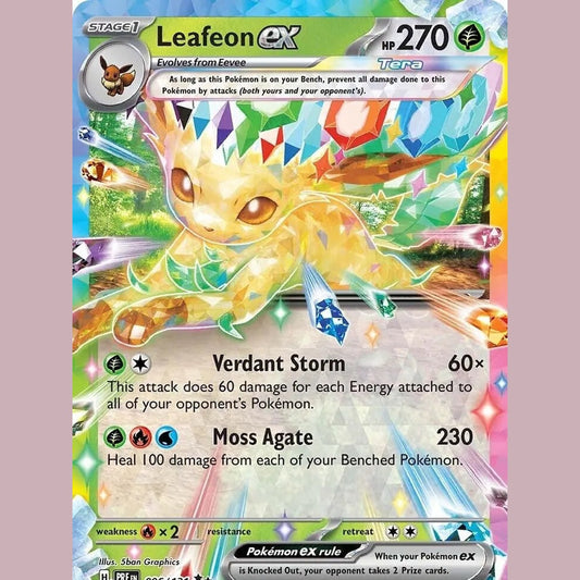 Leafeon ex - 006/131 [PRE - 006/131] SV: Prismatic Evolutions