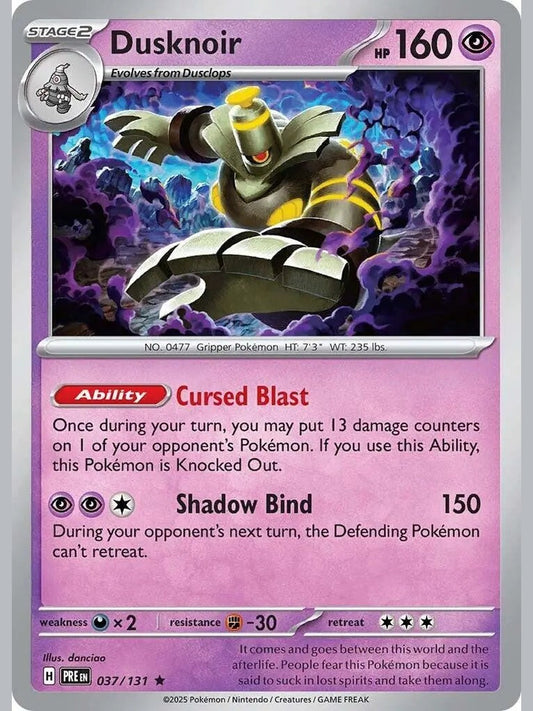 Dusknoir [PRE - 037/131] SV: Prismatic Evolutions