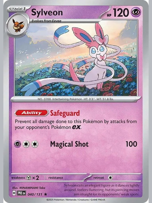 Sylveon [PRE - 040/131] SV: Prismatic Evolutions