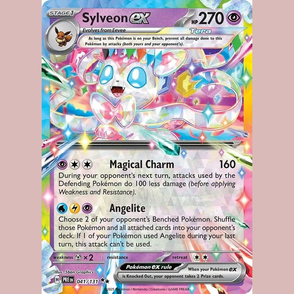 Sylveon ex - 041/131 [PRE - 041/131] SV: Prismatic Evolutions