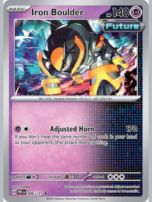 Iron Boulder [PRE - 046/131] SV: Prismatic Evolutions