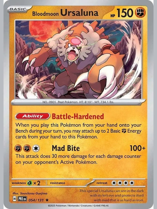 Bloodmoon Ursaluna [PRE - 054/131] SV: Prismatic Evolutions