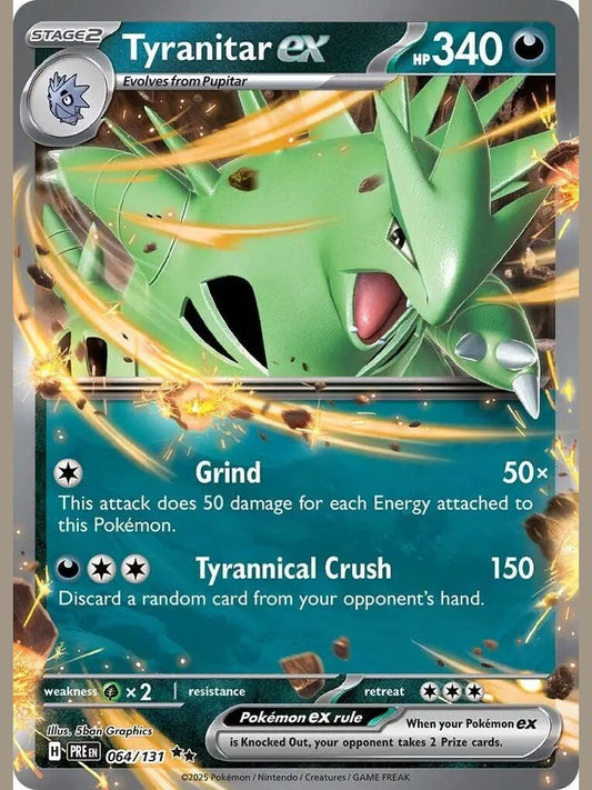 Tyranitar ex [PRE - 064/131] SV: Prismatic Evolutions