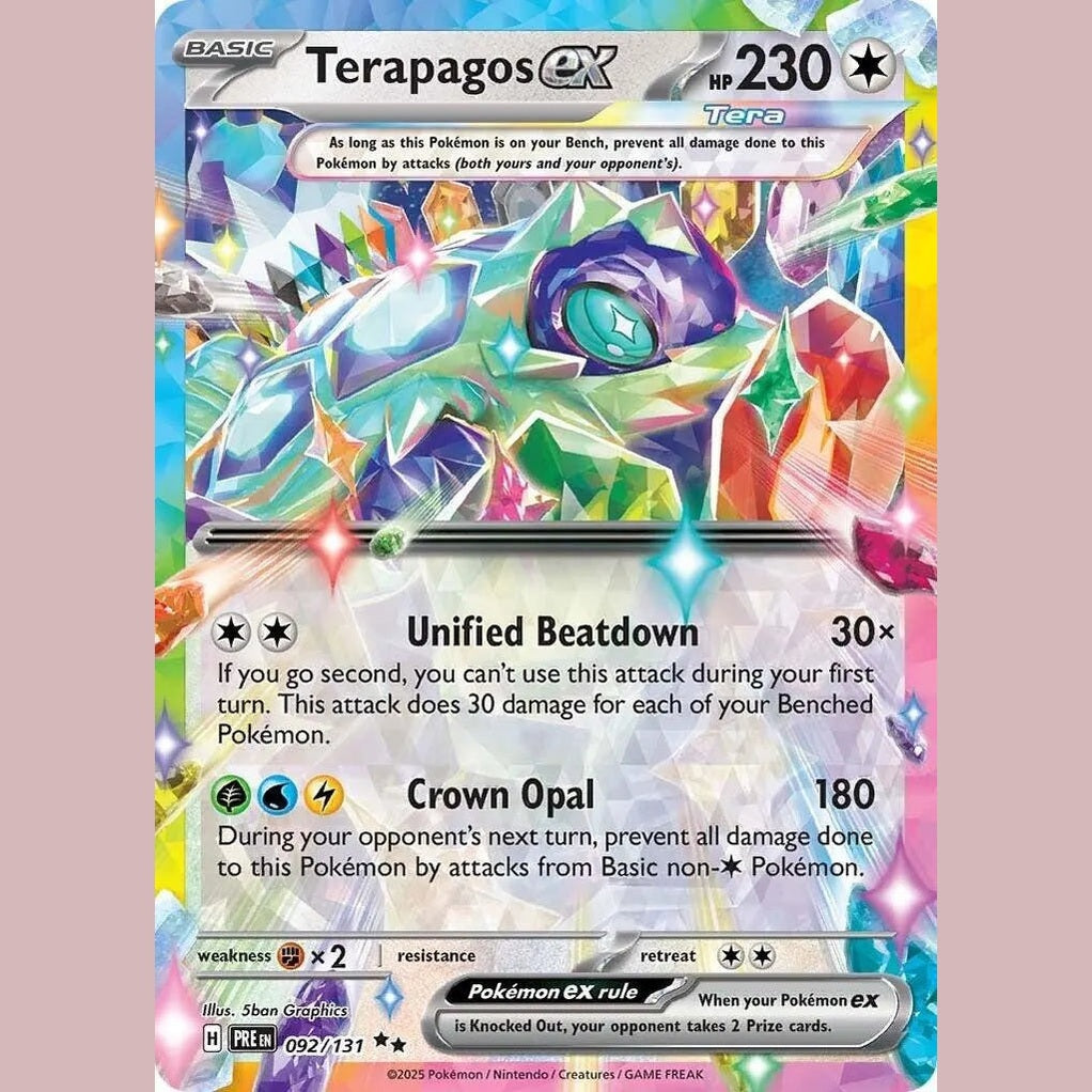 Terapagos ex - 092/131 [PRE - 092/131] SV: Prismatic Evolutions