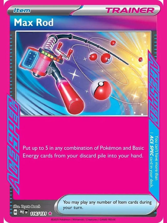 Max Rod [PRE - 116/131] SV: Prismatic Evolutions