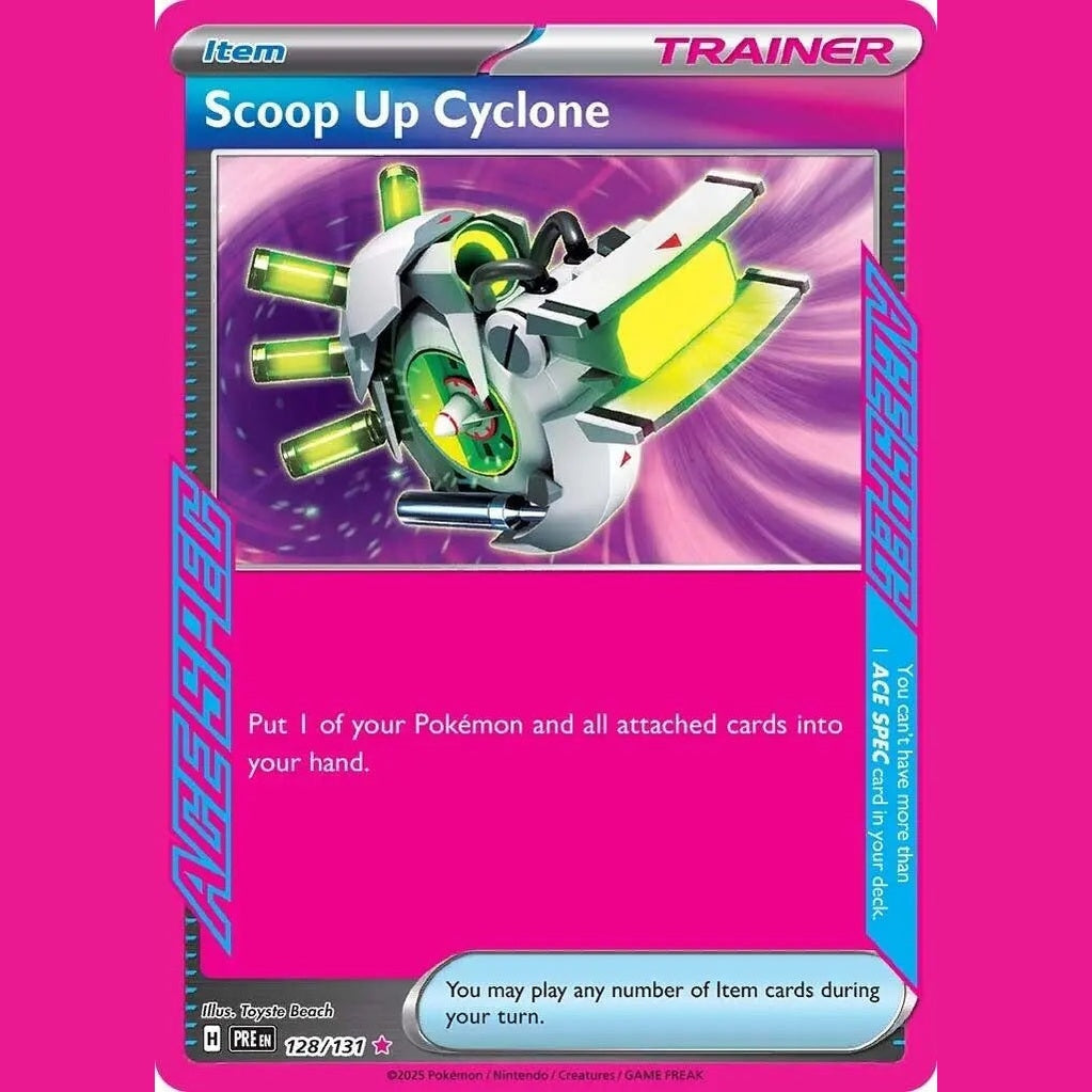 Scoop Up Cyclone [PRE - 128/131] SV: Prismatic Evolutions